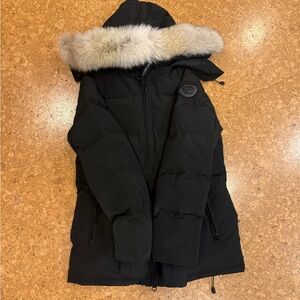 Canada Goose Black Puffer Coat